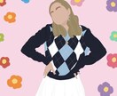あなたのお気に入りの写真を元にイラスト作成します シンプルでオシャレなイラストをフラットデザインで描きます！ イメージ5