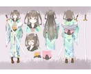 ファンシーでかわいい様々なイラストお描きします １枚絵、立ち絵、アイコン等用途に合わせて制作いたします。 イメージ7