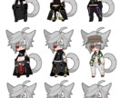 シンプルSDイラスト描きます シンプルなSDでクール系な男の子にも！ イメージ2