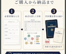 算命学で本質と強みを鑑定します 初めての方へ7ページの命理鑑定書を届けます イメージ2