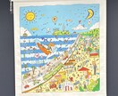 細かい楽しい一枚のイラストを描きます いろんなところに、かわいさが隠れてます。 イメージ1