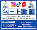 高品質なショート動画を編集します YouTubeショート/リール動画/TikTokなど大歓迎 イメージ1