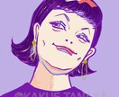 似てる！で盛り上がる！デジタル似顔絵お絵描きします おしゃれカラーでアイコンもセンスアップ！ イメージ8