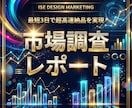 新規事業​​の市場調査レポートを超高速で作成します 公的ソース確実！新規事業​​の市場性を知るレポート イメージ1