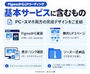 FigmaのLPデザインをコーディングします デザインの意図をくみ取り、PC・スマホに対応 イメージ2