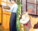 アイコン、一枚絵、背景等、イラスト制作承ります 用途に合わせ親身にヒアリングし理想に近づけます イメージ2