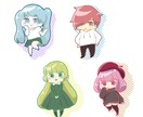 ミニキャライラスト作成します かわいいミニキャライラスト描きます イメージ2