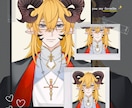 アニメ・グッズデザインにおすすめします キャラクターのプロフィール写真、イラスト、証明写真 イメージ2