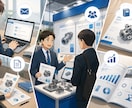 製造業営業支援｜メール・展示会・資料改善します 現場に寄り添い営業改善をサポート！！ イメージ1