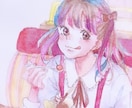 水彩絵の具で独特なイラストをお描きします 男女どちらも可！アイコン、サムネ、挿絵などイラスト全般 イメージ2