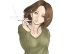 アイコン(上半身)・ヘッダーを描きます イメージキャラでより魅力的になるお手伝いいたします イメージ1
