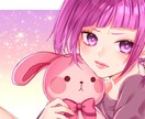 SNS等のアイコン描きます 自撮り写真のキャラクター化も可能です！ イメージ2