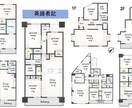 間取図/平面図を3D CADで丁寧に書き起こします ■マイソク、Web掲載で使える間取図！希望イメージ対応します イメージ7