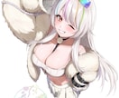 商用OK！ご希望のイラストお描きします グッズ/立ち絵/歌ってみた等、シーンにあわせて柔軟にご対応！ イメージ4