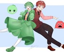 イラストの提供を致します SNSアイコン、ヘッダーや実況動画の立ち絵等受け付けます イメージ5