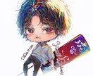 ミニキャライラスト作成します 色彩にこだわった唯一無二のイラスト イメージ2