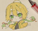 アナログの温かみがあるSDイラストをお描きします お手軽なオリジナルSDイラストをお求めの方へ イメージ10