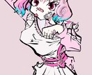 SNSのアイコンを描きます ゆめかわ、やみかわ、地雷系の女の子を描きます イメージ4