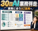 中小企業のAI業務改善を伴走します 30日で現場向けにAI活用整理 イメージ3
