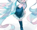イラスト作成承っています 一枚絵イラスト作成します。動画サムネイル、挿絵、アイコン等 イメージ5