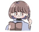 ポップでゆるくてかわいいアイコン描きます 似顔絵、プレゼント、結婚式ペーパーアイテムなどにも！ イメージ3