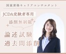 添削無制限☆国キャリの論述試験過去問添削します 【JCDA受験者限定】解答例のない論述試験対策 イメージ1