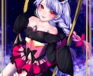 1枚絵から立ち絵などを描きます キラキラと宝石のようなこだわった塗りをします！ イメージ1