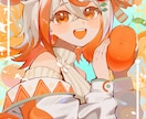 目を引くアニメ調のキャライラストを描きます キャラデザからでもOK！/最高の一枚をお届けします。 イメージ1