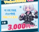 お手頃価格で切り抜き動画制作します ジャンル問わず、shorts動画や切り抜き動画を作成します イメージ1