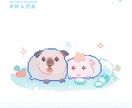かわいい動物をドット絵にします 愛らしいピクセルアートであなたのペットを再現！ イメージ3