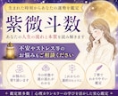紫微斗数｜生まれた時刻からあなたの運勢を鑑定します 不安やストレス等のお悩みもご相談ください イメージ1