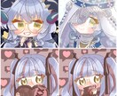 アイコンイラスト描きます かわいいデフォルメキャラ描きます！頭身絵も可です！ イメージ3