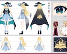 活動者様･ゲーム関連のイラスト描きます ご希望に添えるまで！絵柄寄せも可能です！ イメージ5