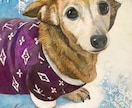 写真からリアルな鉛筆・色鉛筆の似顔絵をお届けします 動物好きな画家が心を込めて絵がきます。 イメージ4