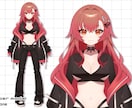 オリジナルのVtuberモデルを制作致します イラストからLive2Dに至るまで制作可能です！ イメージ9