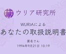 あなたの才能と本質をWURIAで読み解きます 強みや思考のクセを読み解き、あなただけの「トリセツ」をお届け イメージ2