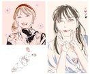 最短【即日納品！！！】似顔絵制作します デザイン/アート系で商用利用しやすいおしゃれ絵柄 イメージ2