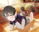 可愛い少年少女‼️立ち絵一枚絵描きます 少年少女の絵はお任せください！！ イメージ5