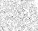 国土地理院 基盤地図から附近見取図を作成します 建築確認申請など、各種申請届出に必要な附近見取図を作成 イメージ3