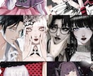 大人・綺麗めな絵柄でアイコン描かせて頂きます お見積もり・ご相談だけでも大丈夫です◎ イメージ1