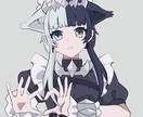 歌ってみた動画用イラスト制作いたします オリジナルキャラクターで歌ってみた動画のイラストを制作します イメージ2
