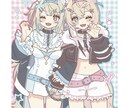 商用OK ポップで可愛い女の子のイラスト制作します 配信やSNSでの活動用イラスト等制作いたします。 イメージ5