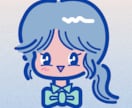 貴方を印象付ける！SNSアイコン描きます 80〜90年代レトロポップ少女漫画風SNSアイコン イメージ2