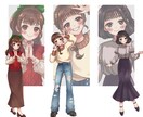 キャラクターの立ち絵作成します VTuber、TRPG、グッズイラスト描きます イメージ2