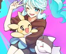イラスト制作します SNS用アイコンや動画サムネイルなど制作します！ イメージ1