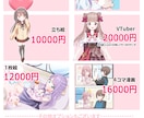 最短2日！かわいいイラスト描きます アイコン・ミニキャラ・４コマ・立ち絵をスピード納品します！ イメージ2