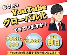 コスパ良！YouTubeの英語字幕を作成します 海外視聴者獲得のお力になります！高品質を低コストで提供！ イメージ1