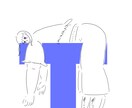 ひらがな、イニシャルアイコン描きます イメージに合わせてポップでシュールな印象に残るアイコン イメージ3