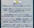通常鑑定▷プロ占い師が占います 状況・原因・今後の流れ・アドバイス等網羅したスタンダード鑑定 イメージ2