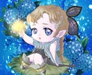 魅力的なＳＤ描きます 綺麗・ファンタジー・厚塗り風・アニメ塗りも可能！ イメージ1
